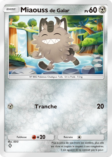 Pokémon Pocket - Parade Onirique - Miaouss de Galar