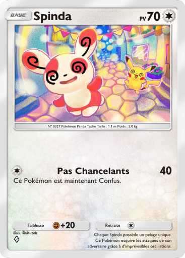Pokémon Pocket - Parade Onirique - Spinda