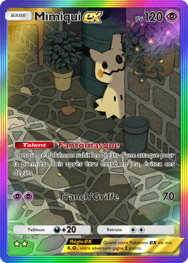 Pokémon Pocket - Parade Onirique - Mimiqui-ex