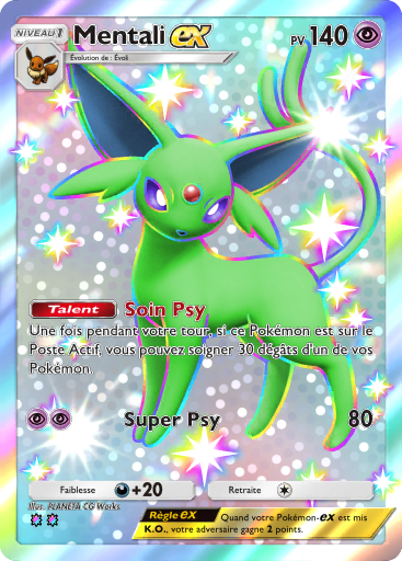 Pokémon Pocket - Parade Onirique - Mentali-ex