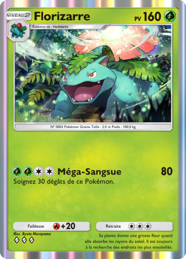 Pokémon Pocket - Puissance Génétique - Florizarre