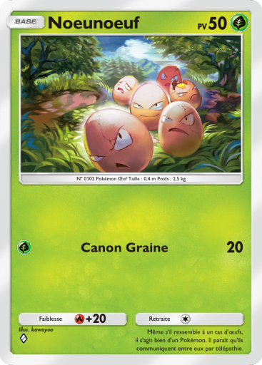 Pokémon Pocket - Puissance Génétique - Noeunoeuf
