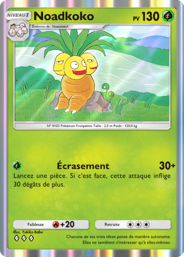 Pokémon Pocket - Puissance Génétique - Noadkoko