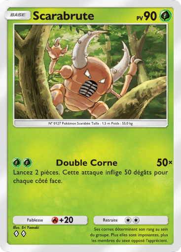 Pokémon Pocket - Puissance Génétique - Scarabrute