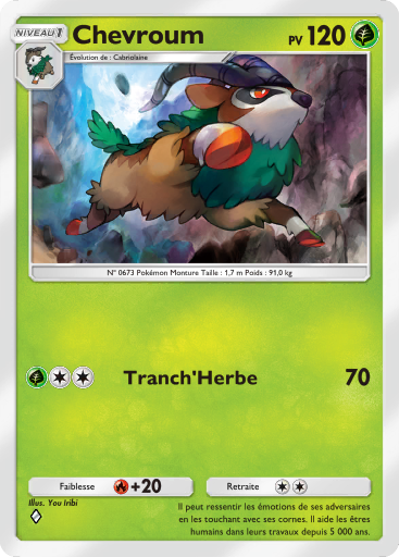 Pokémon Pocket - Puissance Génétique - Chevroum