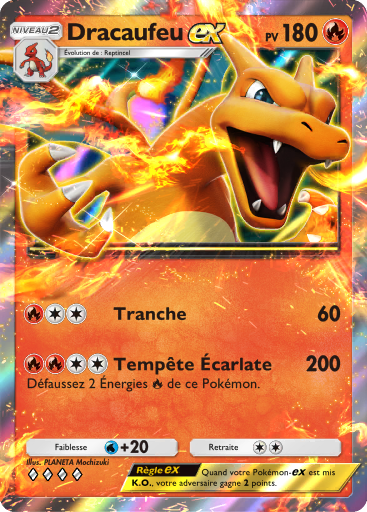 Pokémon Pocket - Puissance Génétique - Dracaufeu ex