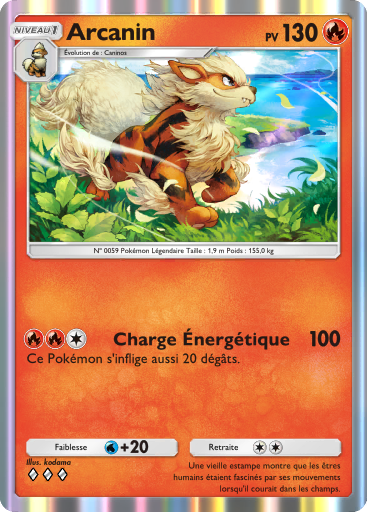 Pokémon Pocket - Puissance Génétique - Arcanin