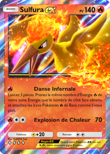 Pokémon Pocket - Puissance Génétique - Sulfura ex