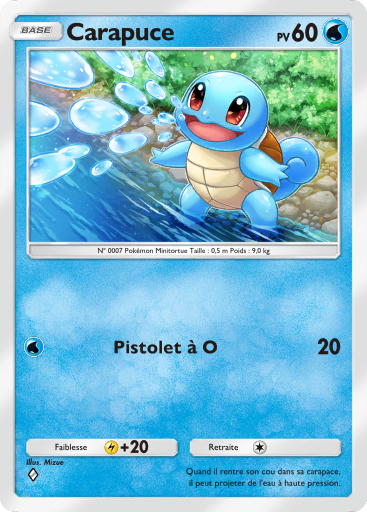 Pokémon Pocket - Puissance Génétique - Carapuce