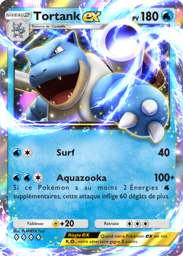 Pokémon Pocket - Puissance Génétique - Tortank ex