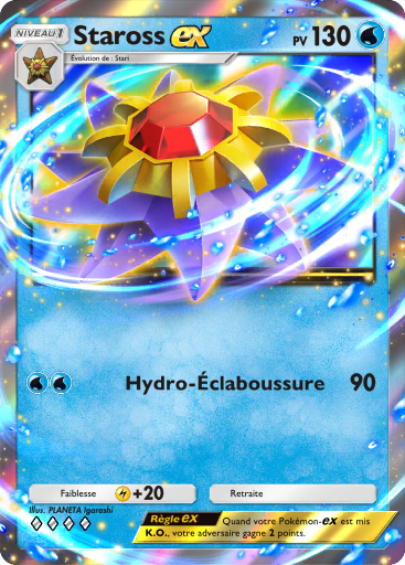 Pokémon Pocket - Puissance Génétique - Staross ex
