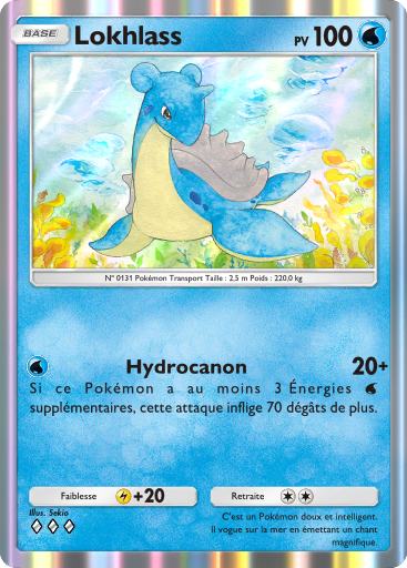 Pokémon Pocket - Puissance Génétique - Lokhlass