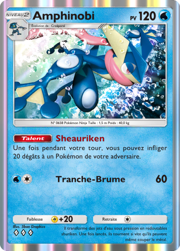 Pokémon Pocket - Puissance Génétique - Amphinobi