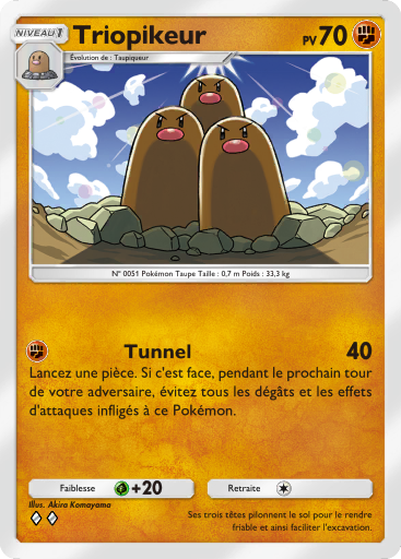 Pokémon Pocket - Puissance Génétique - Triopikeur