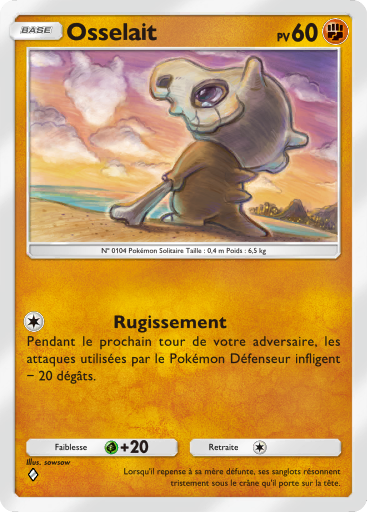 Pokémon Pocket - Puissance Génétique - Osselait
