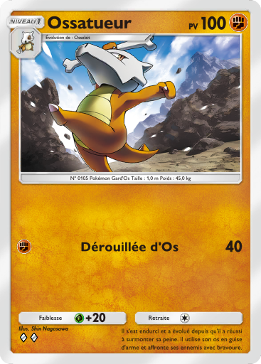 Pokémon Pocket - Puissance Génétique - Ossatueur