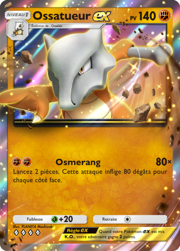 Pokémon Pocket - Puissance Génétique - Ossatueur ex