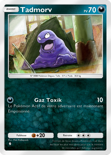 Pokémon Pocket - Puissance Génétique - Tadmorv