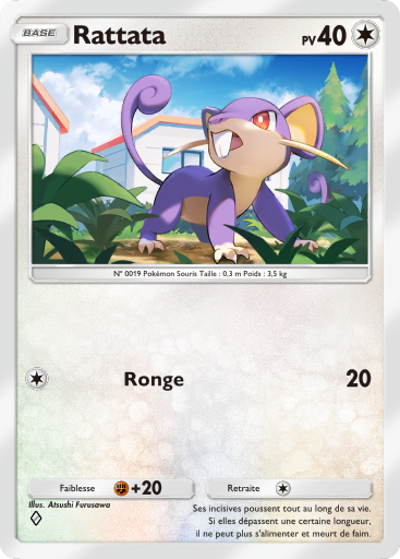 Pokémon Pocket - Puissance Génétique - Rattata