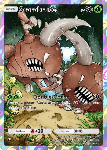 Pokémon Pocket - Puissance Génétique - Scarabrute