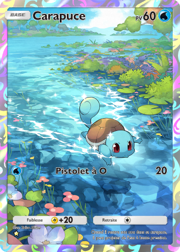 Pokémon Pocket - Puissance Génétique - Carapuce