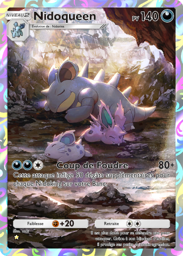 Pokémon Pocket - Puissance Génétique - Nidoqueen
