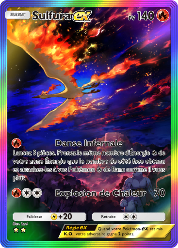 Pokémon Pocket - Puissance Génétique - Sulfura-ex