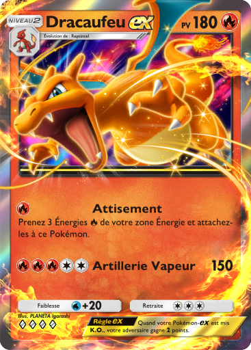 Pokémon Pocket - Réjouissances Rayonnantes - Dracaufeu