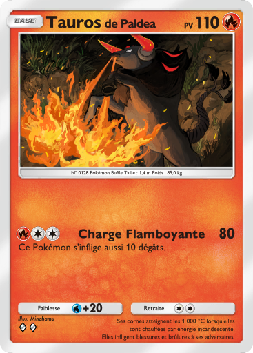 Pokémon Pocket - Réjouissances Rayonnantes - Tauros de Paldea