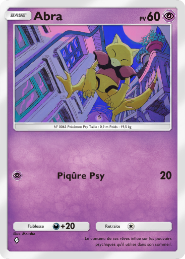 Pokémon Pocket - Réjouissances Rayonnantes - Abra