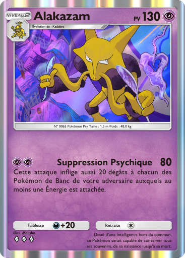 Pokémon Pocket - Réjouissances Rayonnantes - Alakazam