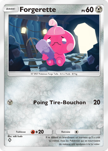 Pokémon Pocket - Réjouissances Rayonnantes - Forgerette
