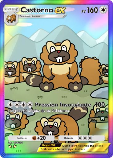 Pokémon Pocket - Réjouissances Rayonnantes - Castorno-ex