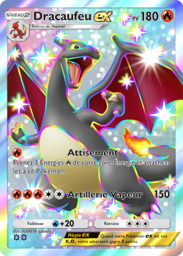 Pokémon Pocket - Réjouissances Rayonnantes - Dracaufeu-ex