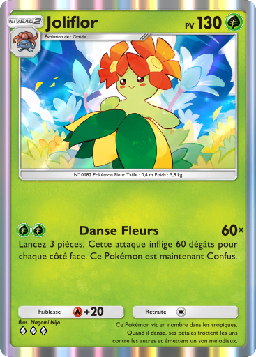 Pokémon Pocket - Sagesse entre Ciel et Mer - Joliflor