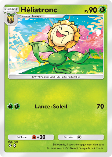 Pokémon Pocket - Sagesse entre Ciel et Mer - Héliatronc