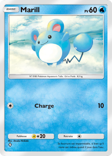 Pokémon Pocket - Sagesse entre Ciel et Mer - Marill