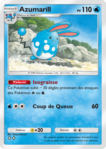 Pokémon Pocket - Sagesse entre Ciel et Mer - Azumarill