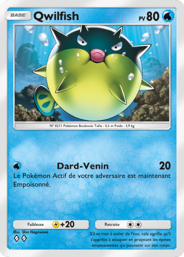 Pokémon Pocket - Sagesse entre Ciel et Mer - Qwilfish