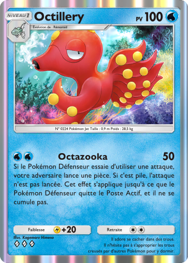 Pokémon Pocket - Sagesse entre Ciel et Mer - Octillery