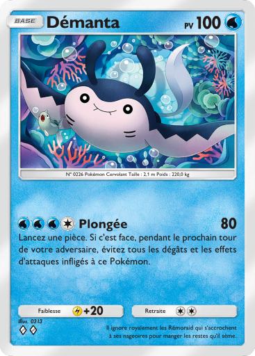 Pokémon Pocket - Sagesse entre Ciel et Mer - Démanta