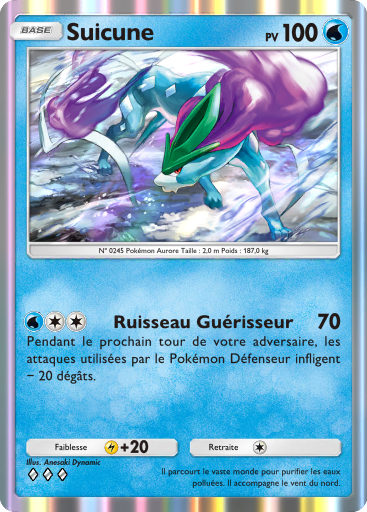 Pokémon Pocket - Sagesse entre Ciel et Mer - Suicune