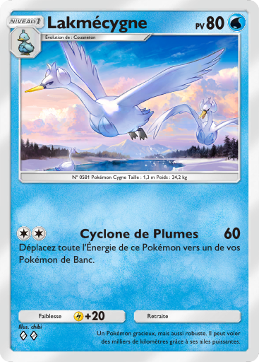 Pokémon Pocket - Sagesse entre Ciel et Mer - Lakmécygne