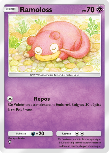 Pokémon Pocket - Sagesse entre Ciel et Mer - Ramoloss