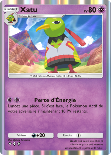 Pokémon Pocket - Sagesse entre Ciel et Mer - Xatu