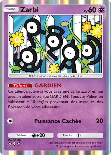 Pokémon Pocket - Sagesse entre Ciel et Mer - Zarbi