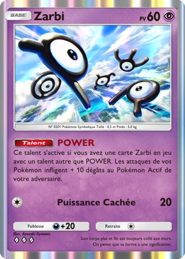 Pokémon Pocket - Sagesse entre Ciel et Mer - Zarbi