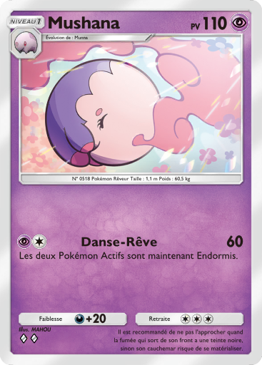 Pokémon Pocket - Sagesse entre Ciel et Mer - Mushana