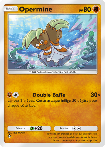 Pokémon Pocket - Sagesse entre Ciel et Mer - Opermine