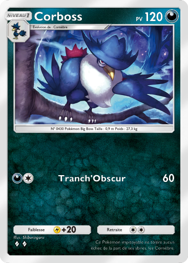 Pokémon Pocket - Sagesse entre Ciel et Mer - Corboss